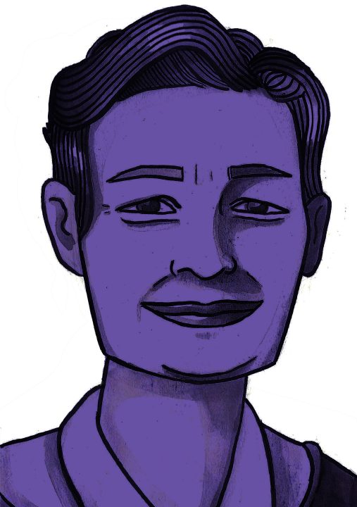 Illustration of Angela Gidden by Molly Allen