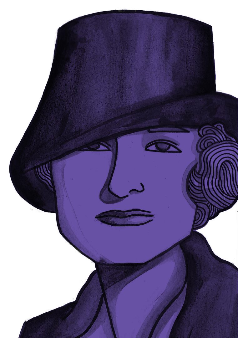 Illustration of Anne Ellis by Molly Allen