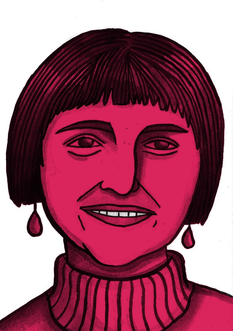 Illustration of Ann Pettitt by Molly Allen
