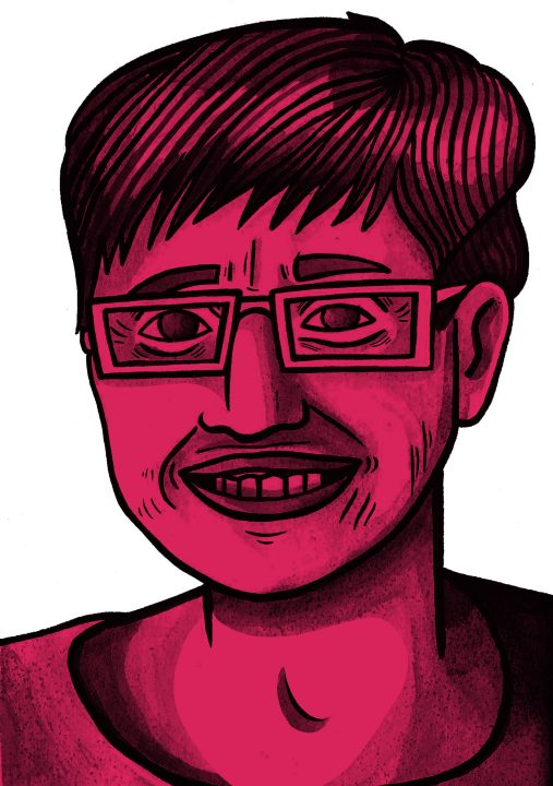 Illustration of Deirdre Beddoe by Molly Allen