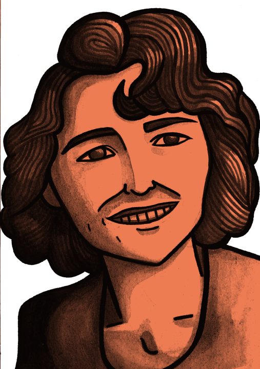 Illustration of Eluned Phillips by Molly Allen