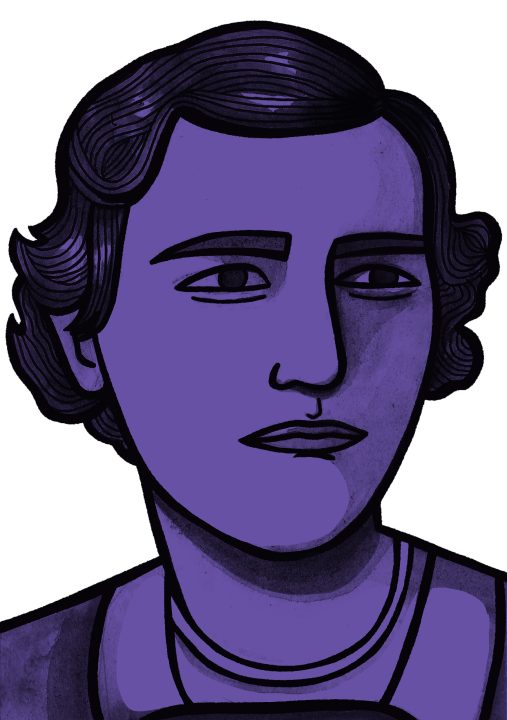 Illustration of Gwendoline Davies by Molly Allen