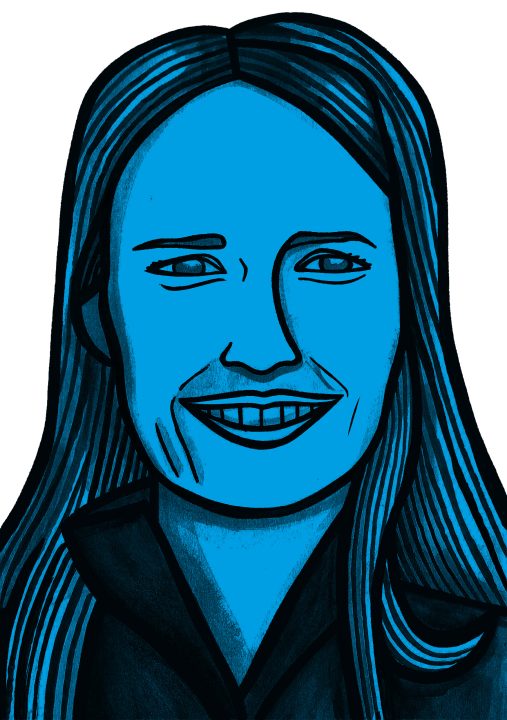 Illustration of Hannah Mills by Molly Allen
