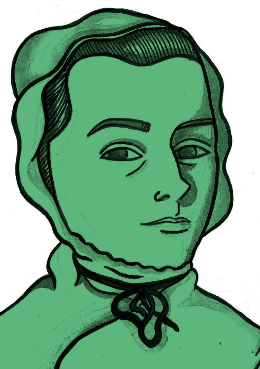 Illustration of Ann Griffiths by Molly Allen