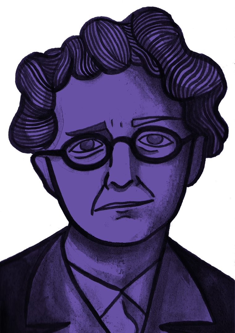 Illustration of Dorothy Rees by Molly Allen