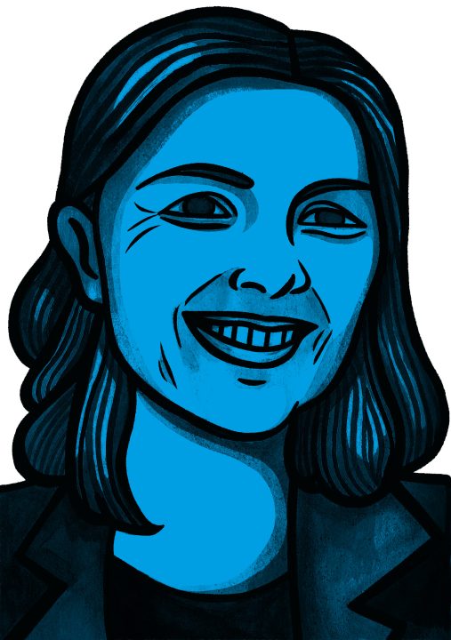 Illustration of Haley Gomez by Molly Allen