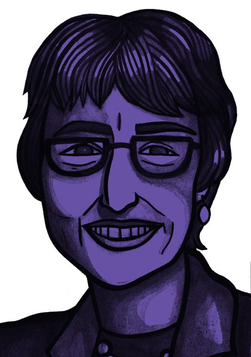 Illustration of Ilora Finlay by Molly Allen