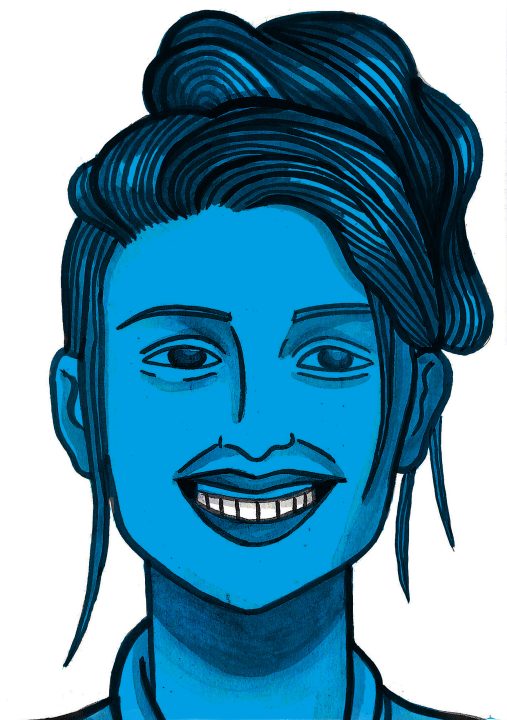 Illustration of Jade Jones by Molly Allen