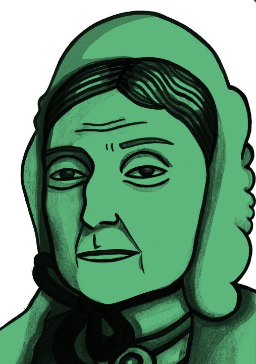 Illustration of Jessie Donaldson by Molly Allen