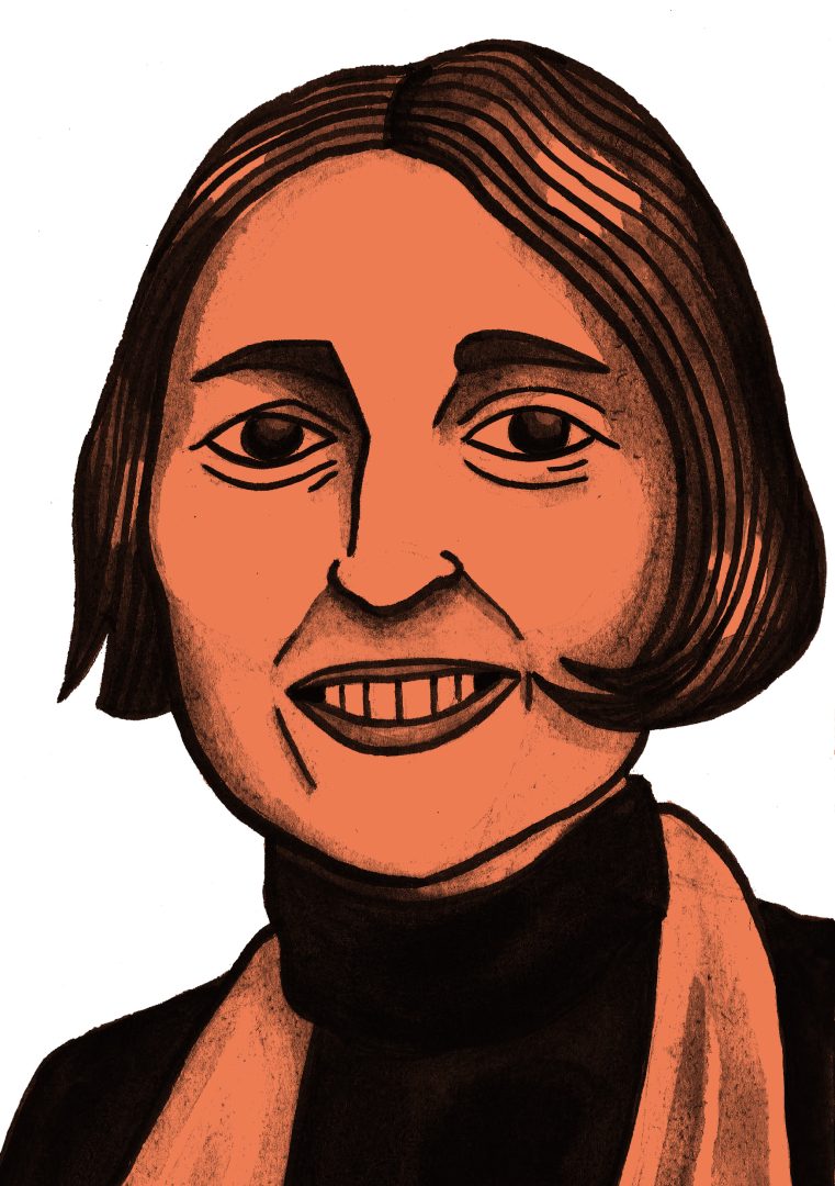 Illustration of Joanna Penberthy by Molly Allen