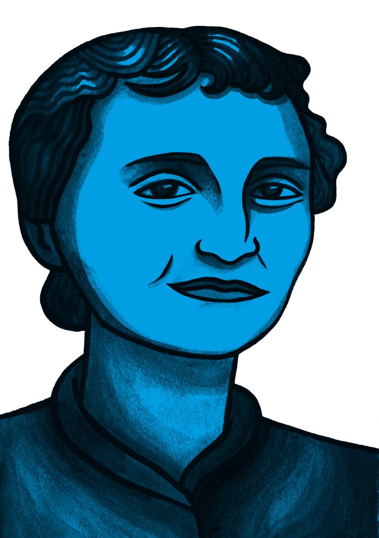 Illustration of Kate Bosse-Griffiths by Molly Allen