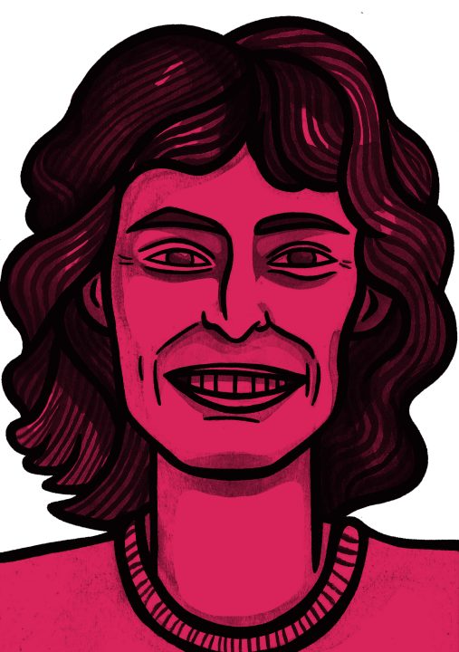 Illustration of Kirsty Wade by Molly Allen