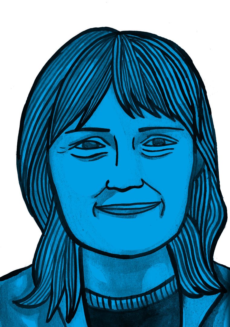 Illustration of Nicole Davies by Molly Allen