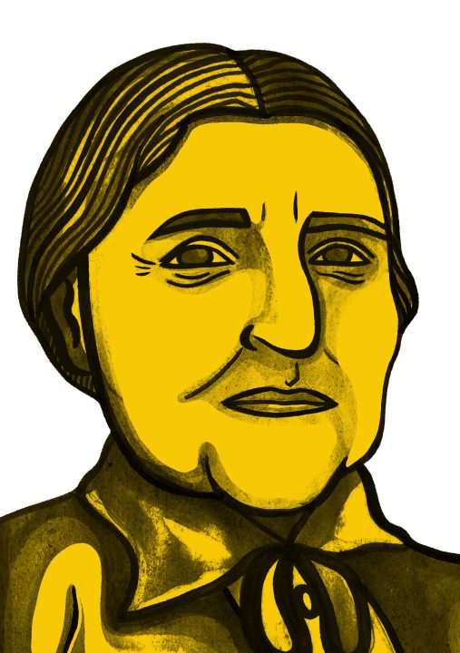 Illustration of Rachel Thomas by Molly Allen