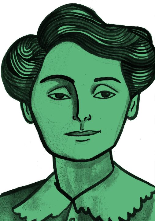 Illustration of Rose Davies by Molly Allen