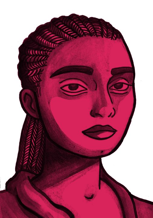Illustration of Rungano Nyoni by Molly Allen