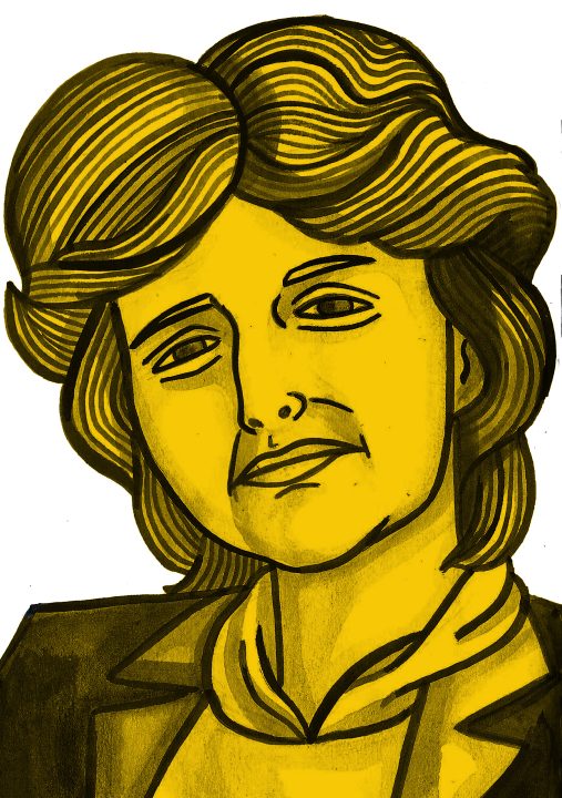 Illustration of Ursula Masson by Molly Allen