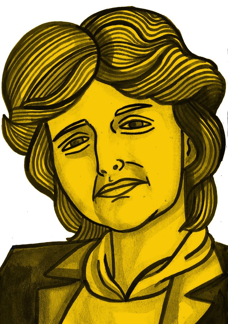 Illustration of Ursula Masson by Molly Allen