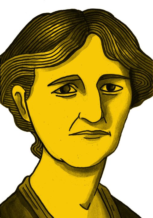 Illustration of Edith Picton-Turbervil by Molly Allen