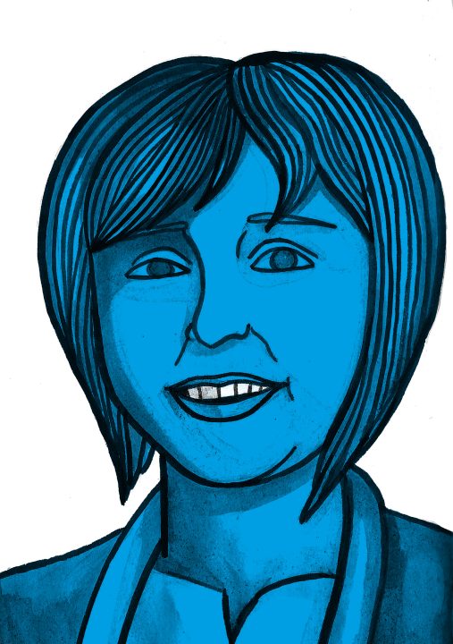 Illustration of Suzy Davies by Molly Allen