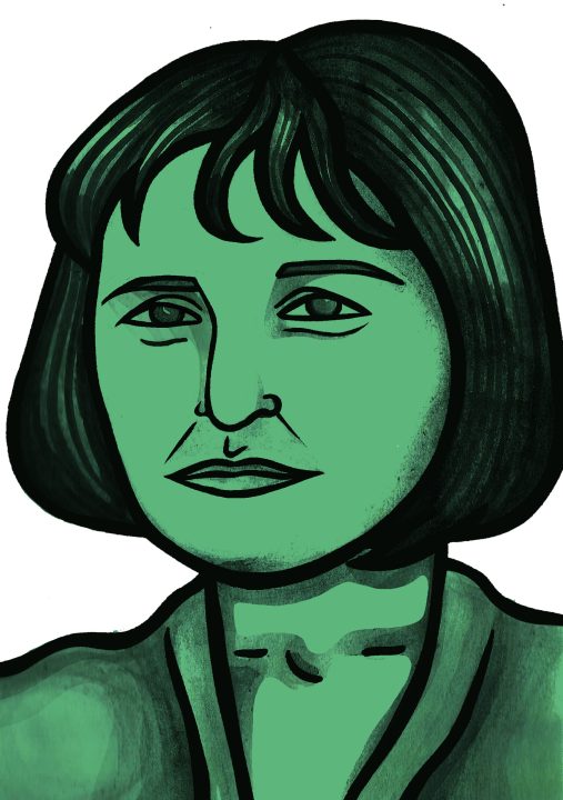 Illustration of Heather Stevens by Molly Allen