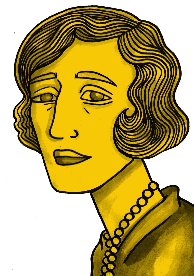 Illustration of Margaret Davies by Molly Allen